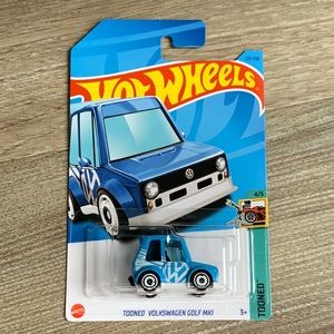 Hot Wheels Tooned Volkswagen VW Golf Mk1 2023 Tooned Hotwheels TREASURE HUNT Car